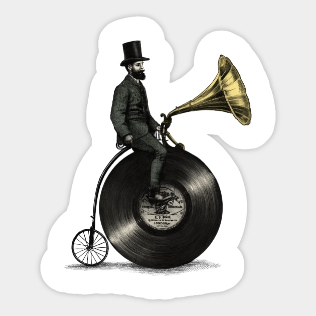 Music Man Sticker by opifan64